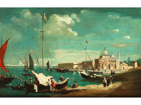 Francesco Guardi, 1712 Venedig – 1793 ebenda, Art des